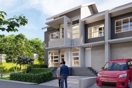 Jual Rumah Baru 2 Lantai Udara Sejuk View Pegunungan Serasa di Villa Termurah Lokasi di Kolonel Masturi Cisarua Bandung