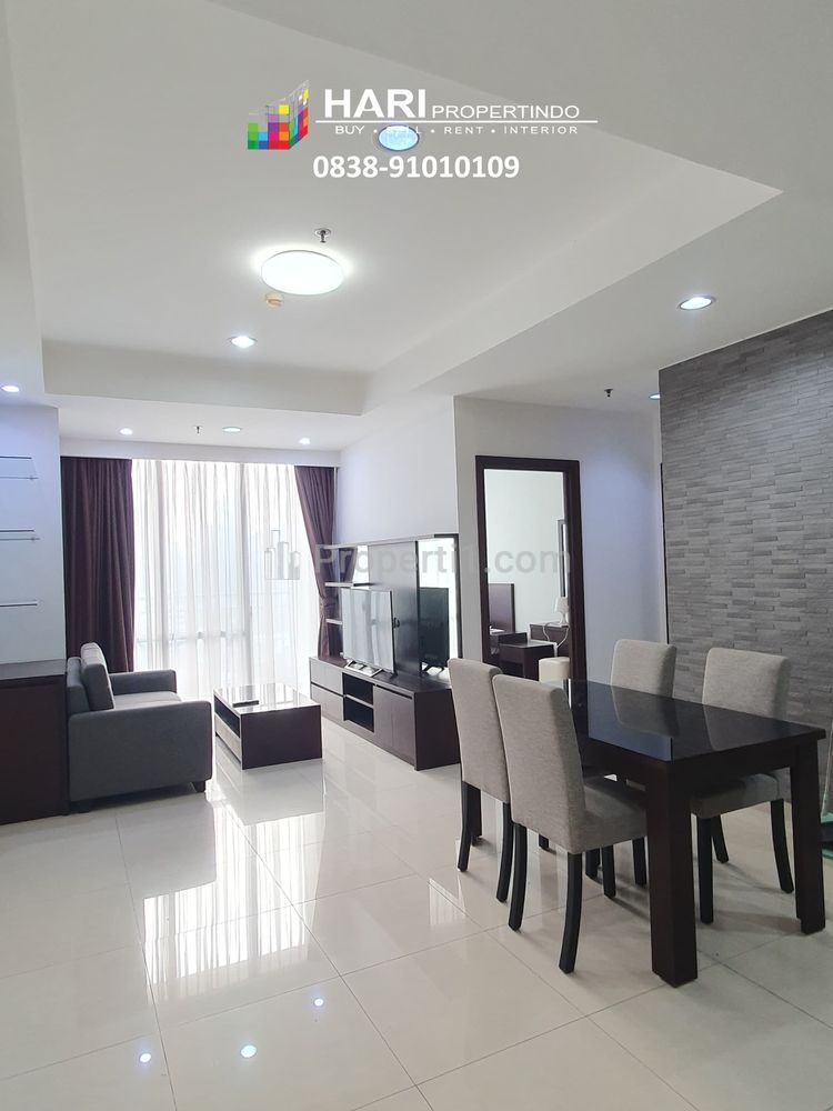 Jual Apartemen Denpasar Residence Kuningan City 2BR 94sqm - Furnish Dekat ke LRT MRT Busway Ambasador Lotte Kokas