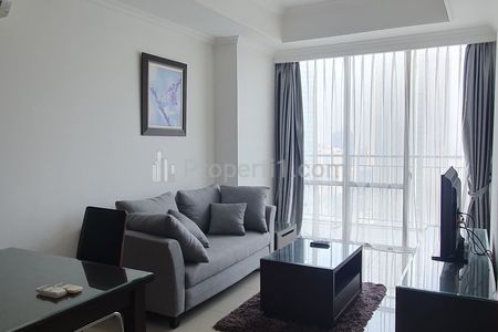 Jual Apartemen Denpasar Residence Kuningan City 1BR - Furnish Close to LRT MRT Busway Ambasador Lotte Kokas