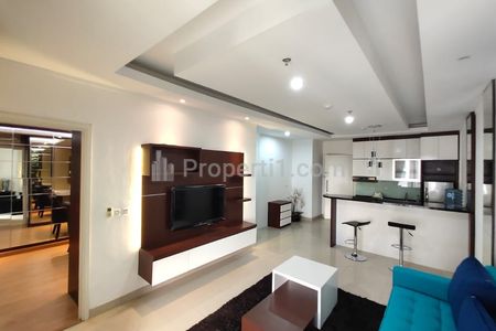 For Rent Apartment Sahid Sudirman Residence Type 2BR Full Furnished and Good Condition - Strategic Location in South Jakarta