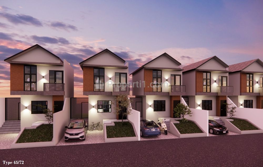Jual Rumah 2 Lantai View Pegunungan Termurah Cicilan Terjangkau di Cisarua Bandung Barat