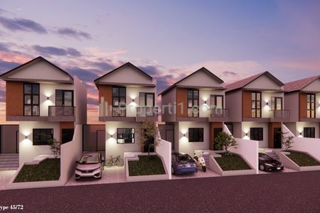 Jual Rumah 2 Lantai View Pegunungan Termurah Cicilan Terjangkau di Cisarua Bandung Barat