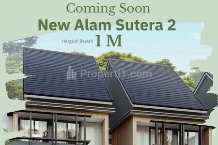 Dijual Rumah Alam Sutera Coming Soon di Tangerang