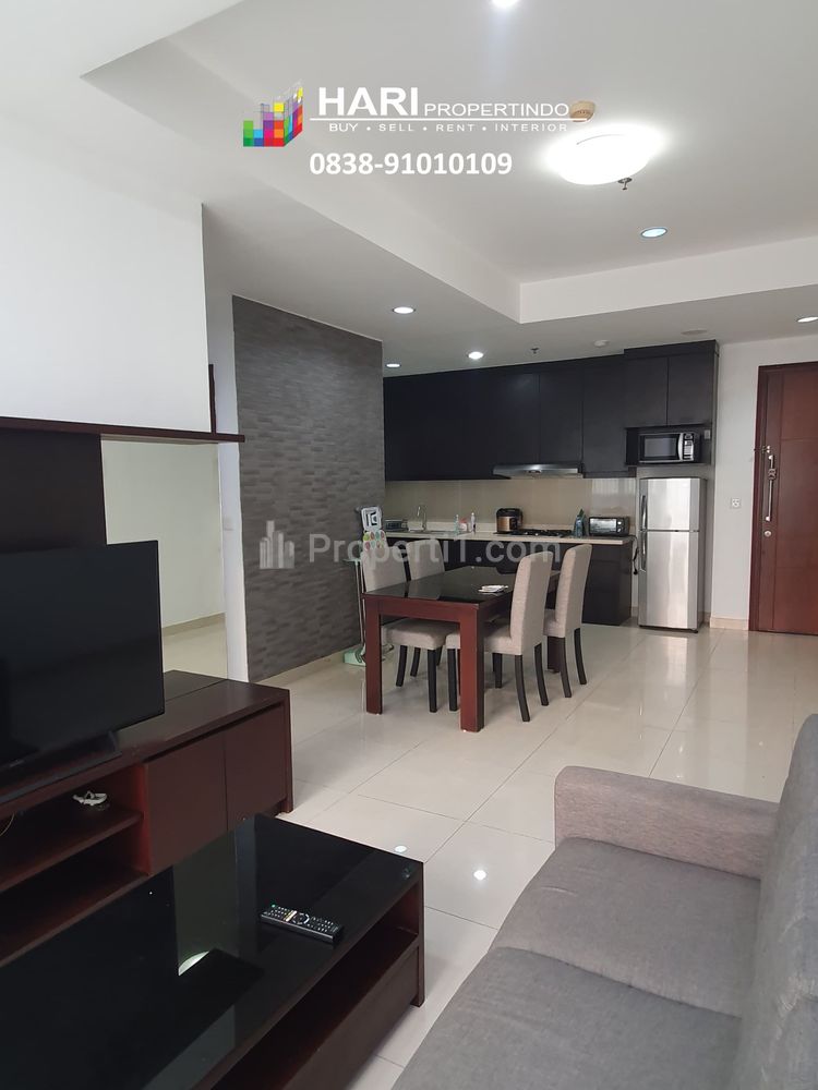 Jual Apartemen Denpasar Residence Kuningan City 2BR 94sqm - Furnish Dekat ke LRT MRT Busway Ambasador Lotte Kokas