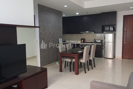 Jual Apartemen Denpasar Residence Kuningan City 2BR 94sqm - Furnish Dekat ke LRT MRT Busway Ambasador Lotte Kokas