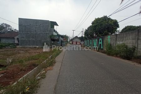 Jual Tanah SHM di Jalan Pinggir Jalan Raya Palasari Legok Tangerang