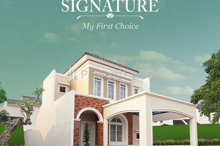 Jual Rumah Signature Serpong Natura City, Gunung Sindur