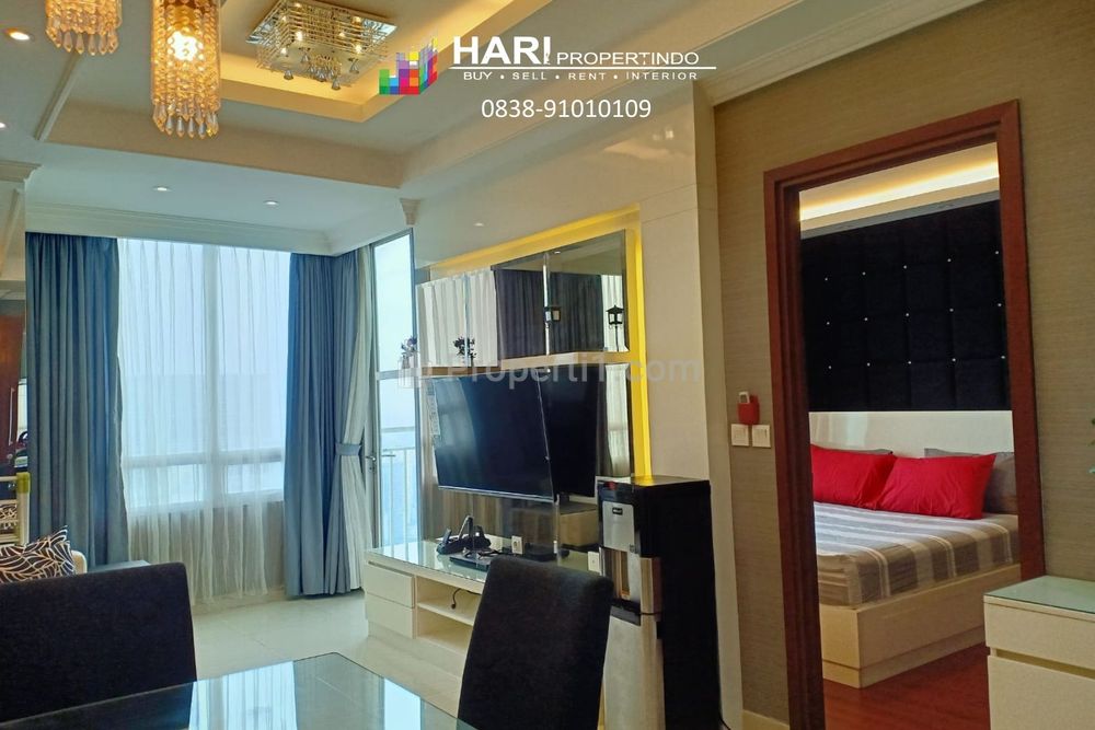 For Rent Apartment Denpasar Residence Kuningan City - 1BR Furnish, Close to LRT MRT Busway Ambasador Lotte Kokas