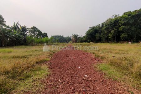 Jual Tanah 122 m2 di Cisauk Tangerang Deket Stasiun Baru Jatake Harga 1 Jutaan Per Meter