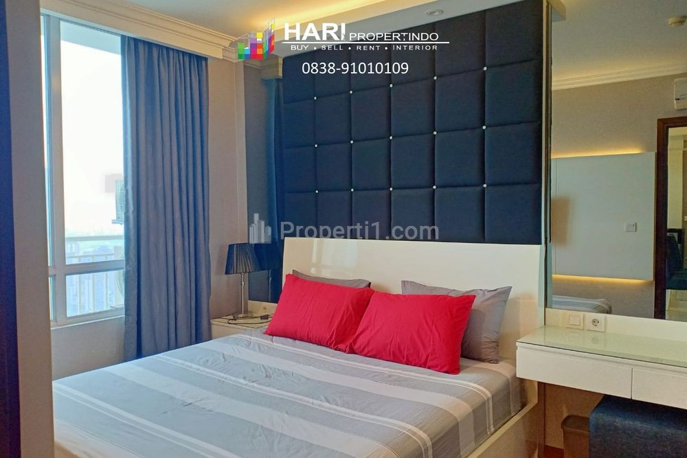 For Rent Apartment Denpasar Residence Kuningan City - 1BR Furnish, Close to LRT MRT Busway Ambasador Lotte Kokas