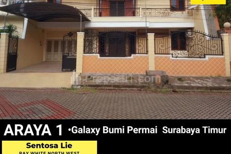 Dijual Rumah Araya 1 Galaxy Bumi Permai Surabaya Timur BONUS SEMI FURNISHED