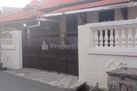 Disewakan Rumah 1 Lantai Lokasi Strategis Siap Huni di Utan Kayu Matraman Jakarta Timur