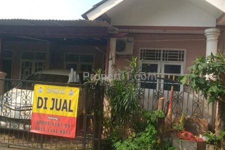 Jual Rumah Tinggal di Perumahan Telaga Mas Bekasi Utara Tipe 2 Kamar Tidur Unfurnished