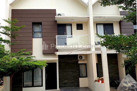 Jual Rumah Cluster di Pinggir Jalan Radar Auri Cimanggis, Dekat Tol Cibubur dan Cijago, Lokasi Nyaman dan Asri - Green Lovina Cibubur Residenc