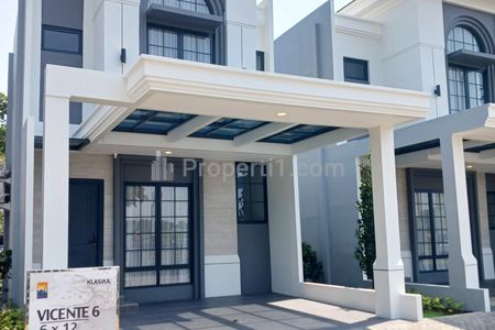 Jual Rumah Cluster Vicente at Klasika Grand Wisata Bekasi New Cluster Design Modern Classic