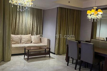 For Rent Big Apartment Bellagio Residence Mega Kuningan - 3+1 BR Semi Furnished