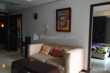 For Rent Apartment Bellagio Residence Mega Kuningan 2+1 BR Furnished Close to MRT LRT Busway