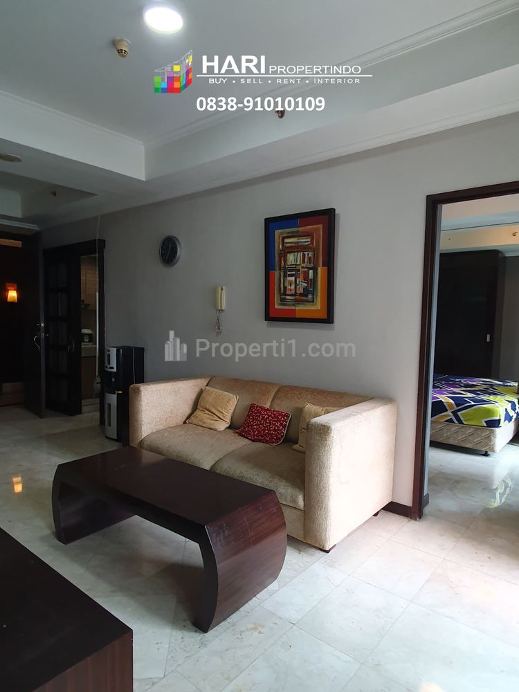 Dijual Apartment Bellagio Residence Mega Kuningan 2+1 BR Furnished Dekat ke MRT LRT Busway