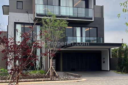 Dijual Rumah Sultan 3 Lantai Corner Furnish di BSD Serpong Tangerang Selatan