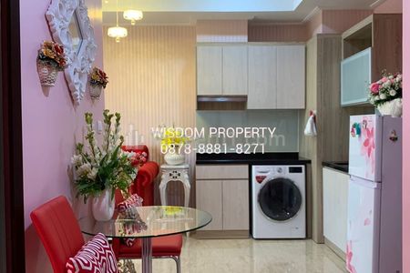 Dijual CEPAT SUPER MURAH Apartemen MENTENG PARK Jakarta Pusat - 2 BR Full Furnished - Cuma 1 Unit - Eksklusif Private Lift