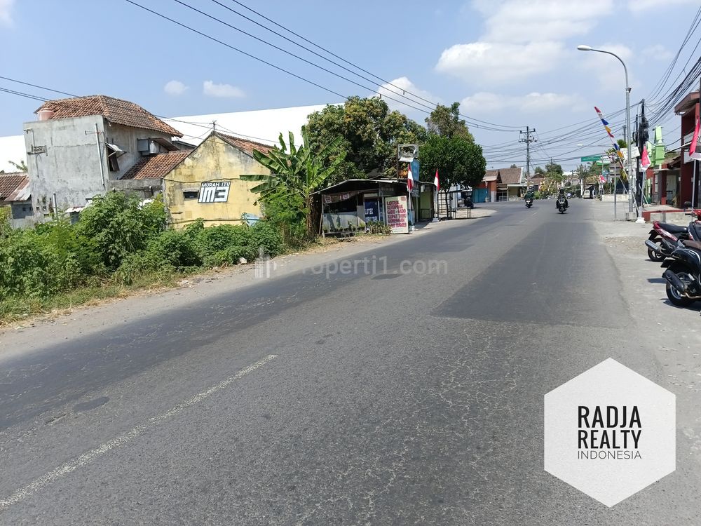 Dijual Tanah Sangat Strategis Pinggir Jalan Raya Sidoarum Mejing Sleman Yogyakarta