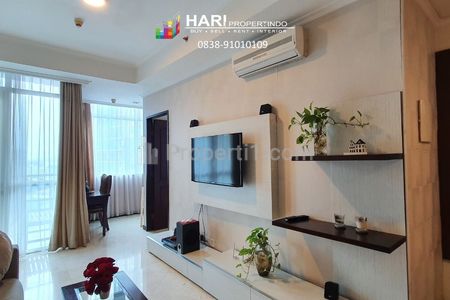 For Rent Apartment Bellagio Residence Mega Kuningan 2+1 BR Nice Furnished, Close to MRT LRT Busway