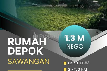 Jual Rumah di Sawangan Depok Siap Huni Dalam Cluster Dekat ke Tol Sawangan