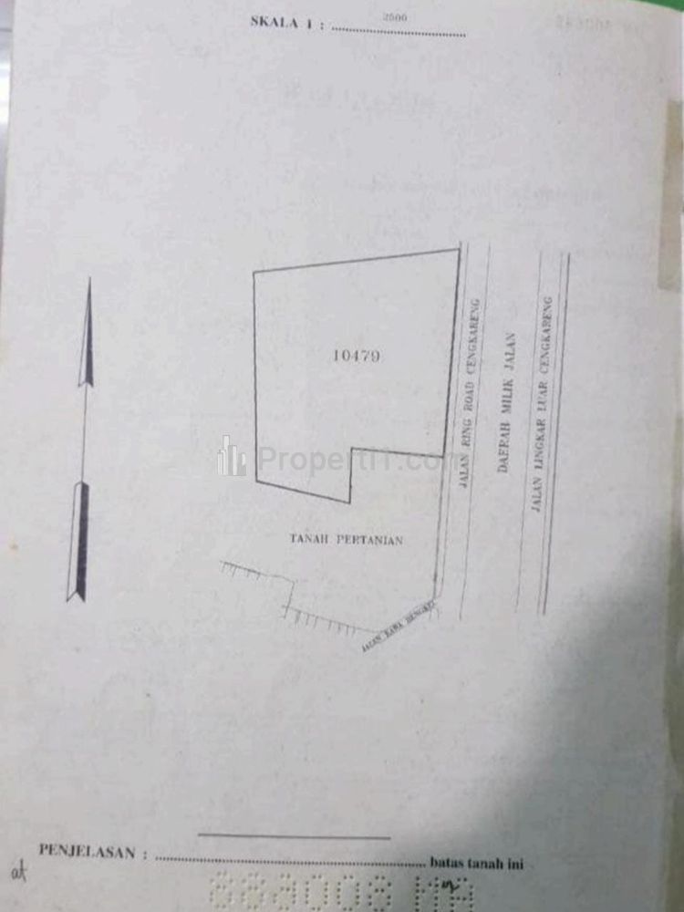 Jual Tanah 2.3 Hektar Murah Bawah NJOP, Hanya 50% NJOP, Cengkareng Barat, Jakarta Barat