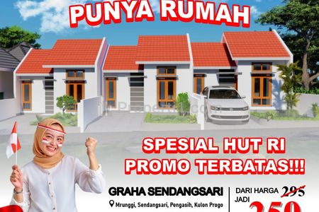 Jual Rumah Siap Huni di Kulon Progo Dekat Kampus UNY Wates