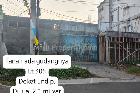 Dijual Tanah SHM Siap Bangun Sudah Dipadatkan Bulusan Dekat Kampus Undip Tembalang, Semarang