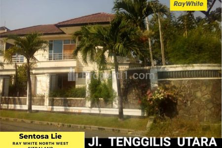 Dijual Rumah di Jalan Tenggilis Utara Surabaya Selatan Dekat UBAYA, Rungkut, UPN - MURAH LUAS