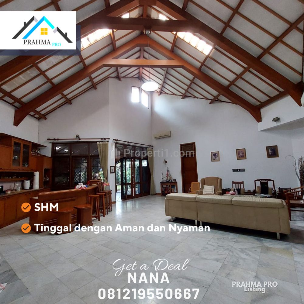 Dijual Rumah Asri Terawat Baik Dalam Komplek Perumahan di Daerah Pejaten Barat, Jakarta Selatan