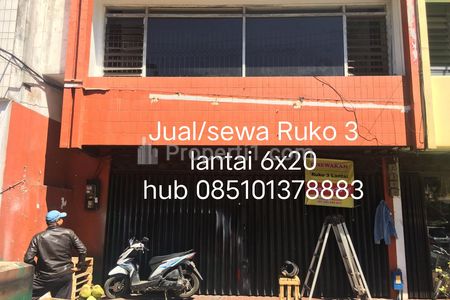 Jual / Sewa Ruko 3 Lantai di Malang