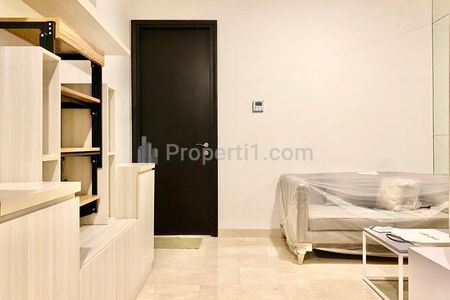 For Rent Brand New Furnished Apartment at Sudirman Suites Type 1BR - Strategic Location in Central Jakarta