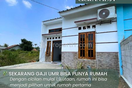 Rumah Dijual di Daerah Tenjo Bogor, Gaji UMR Bisa Punya Rumah