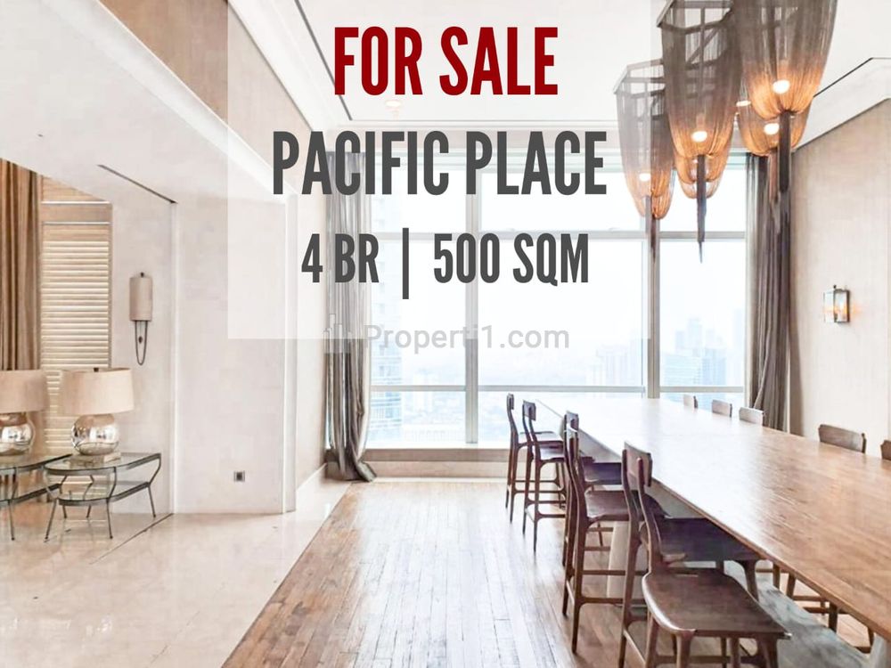 Apartemen Pacific Place at SCBD Dijual, 4 BR, 500 sqm, Elegance Interior Design, Direct Owner, Yani Lim 08174969303