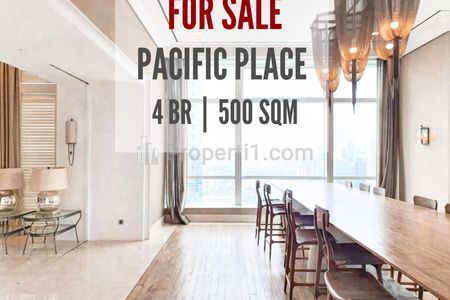 Apartemen Pacific Place at SCBD Dijual, 4 BR, 500 sqm, Elegance Interior Design, Direct Owner, Yani Lim 08174969303