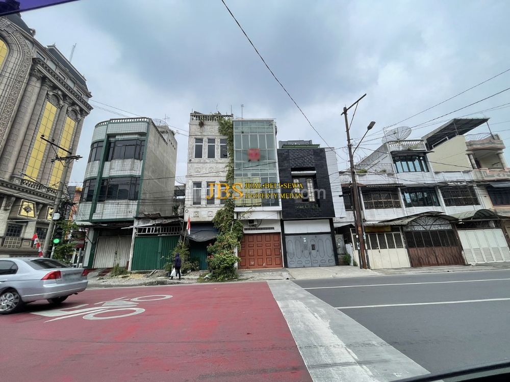 Dijual Ruko 3 Tingkat Siap Huni di Jalan S. Parman (Dekat Jl. Kejaksaan), Medan Petisah, Medan