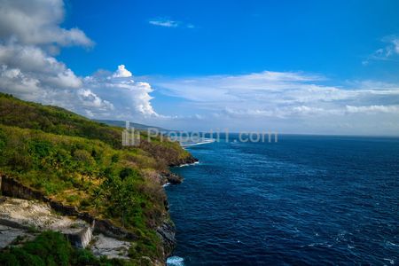 Dijual Tanah Komersial View Langsung Laut di Nusa Penida Klungkung Bali