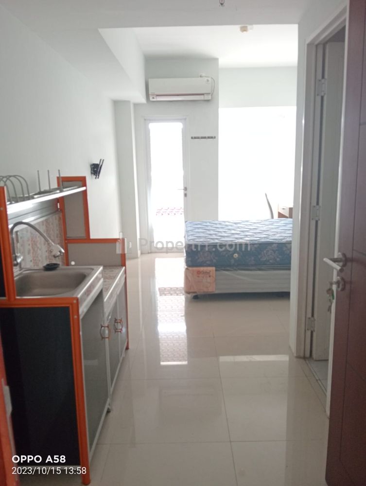 Sewa Bulanan Apartemen Tamansari Mahogany Karawang - Dekat KIIC – Studio Fully Furnished