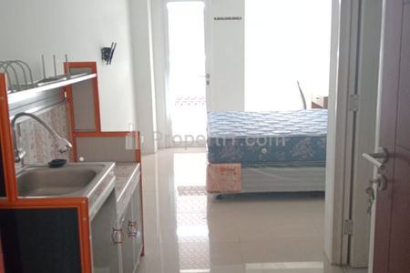 Sewa Bulanan Apartemen Tamansari Mahogany Karawang - Dekat KIIC – Studio Fully Furnished