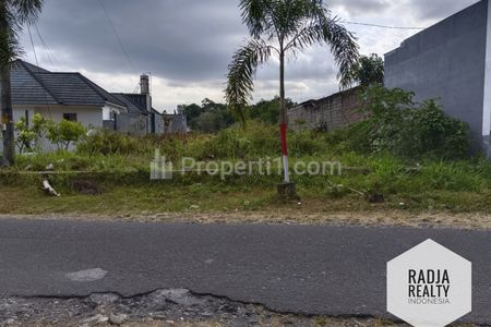 Dijual Tanah Murah Strategis Pinggir Jalan Wonosalam Sukoharjo Jl. Kaliurang Km 12 Sleman Yogyakarta