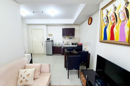 Disewakan Apartemen Cosmo Terrace Thamrin City Type 2 BR Furnished