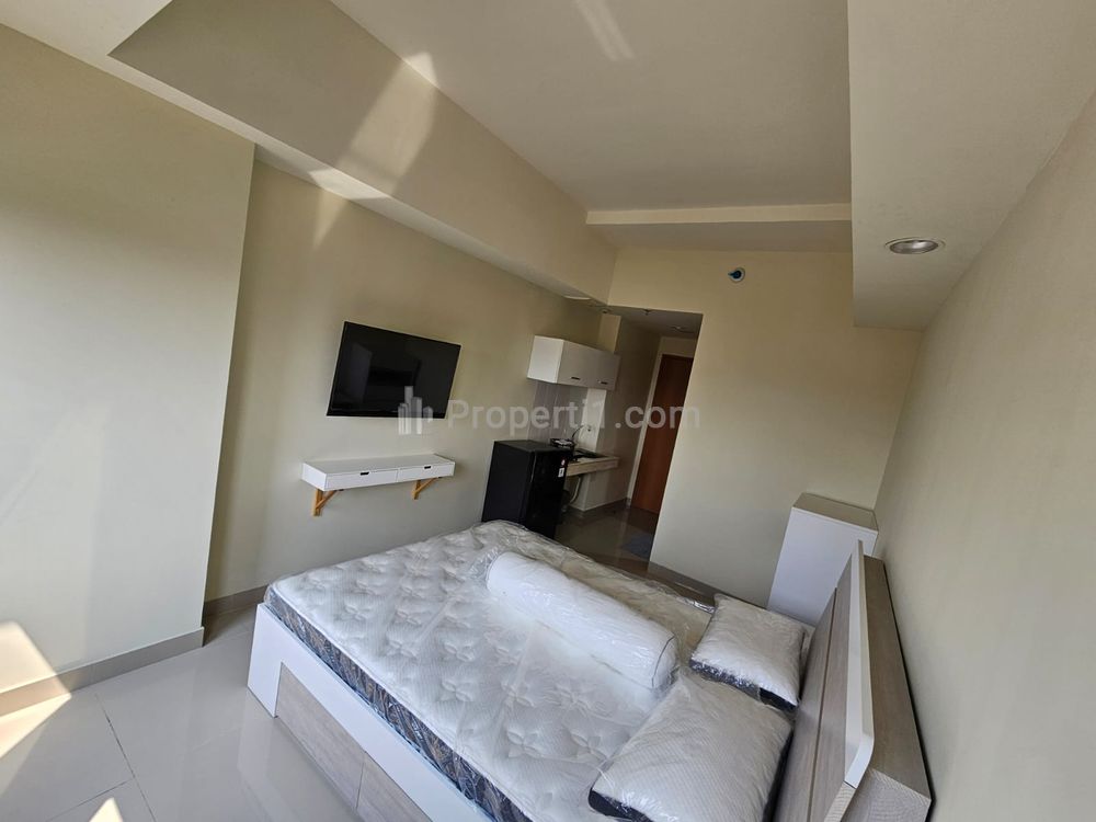 Sewa Apartemen Evenciio Tipe Studio Furnished, Kondisi Baru, Cocok untuk Mahasiswa/i, Dekat Mal, Akses Transportasi Mudah