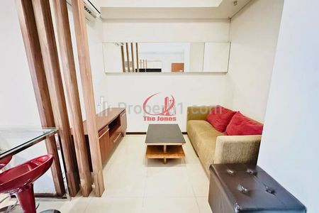 For Rent Apartemen Thamrin Residence Tower Bougenville Tipe 1 Bedroom Full Furnished, Dekat Mall Grand Indonesia, Plaza Indonesia, dan Thamrin