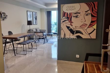 For Rent Apartment Pondok Indah Residence 1BR Full Furnished - Modern Minimalist Connecting to PIM 3 Busway