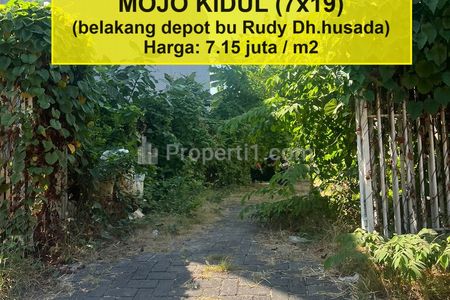 Jual Tanah Mojoklanggru Kidul Belakang Depot Bu Rudy Dharmahusada Surabaya Timur