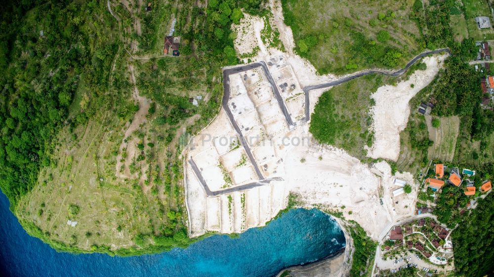 Dijual Tanah Komersial Luas 500m2 di Tebing Laut Nusa Penida Klungkung Bali