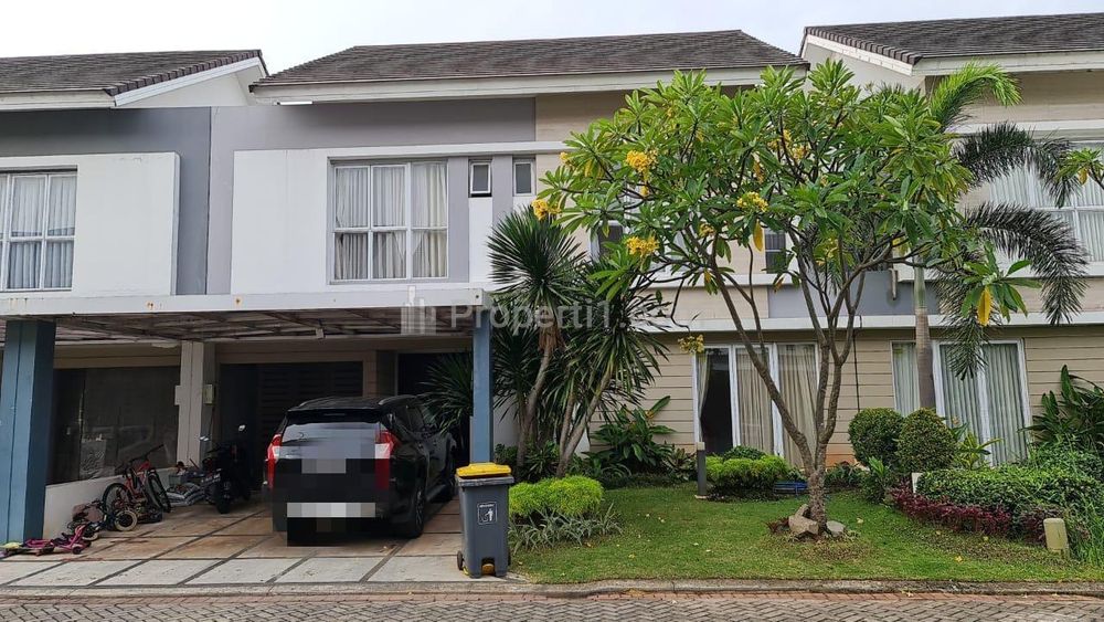 Jual Murah Rumah Private Pool 5 Kamar Tidur di Cluster Palm Spring Jakarta Garden City Jakarta Timur