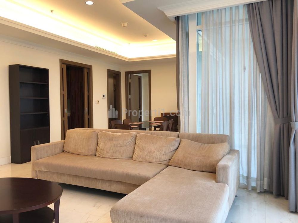 Disewakan Luxurious Apartment at Botanica Strategic Location in South Jakarta – 2+1BR Full Furnished